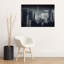 Tokyo Skytree Horizon Dramatic Modern Abstract Architecture City Wall Art Print 1 Piece Wrapped Canvas Wall Art-867145399