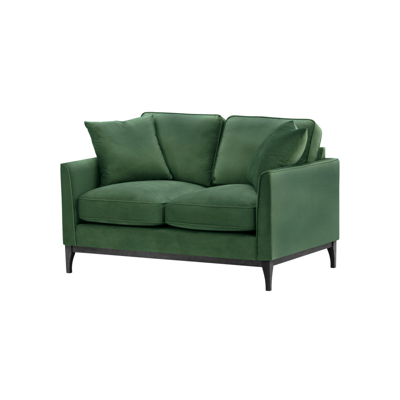 Jaap 2 Seater Sofa, Green, Black
