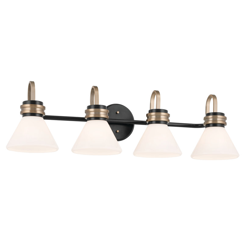 Arenstein 4 - Light Dimmable Vanity Light, Black