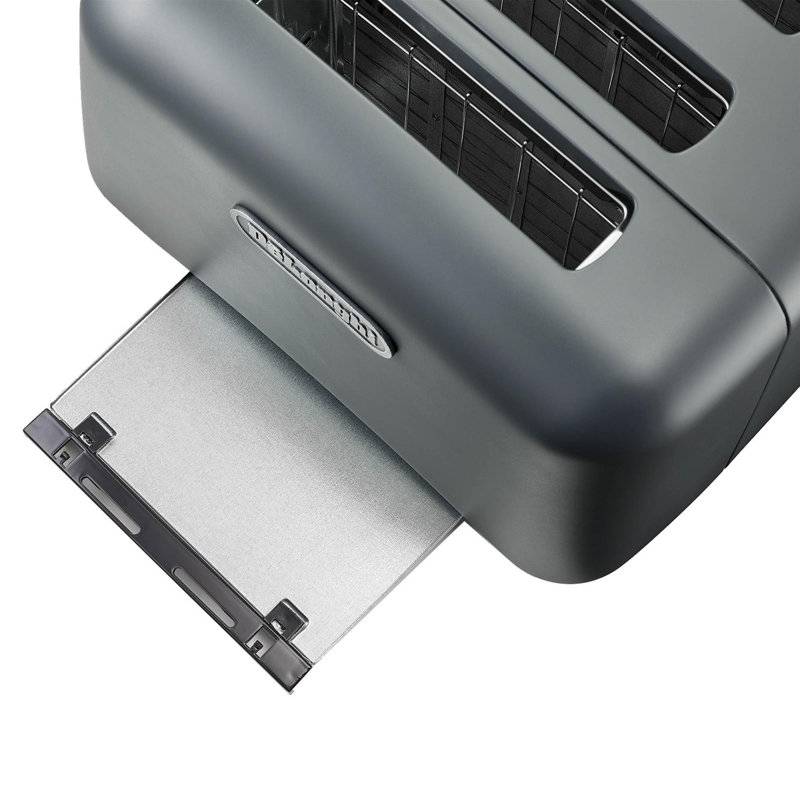 De'longhi 4 Slice Argento Toaster, Silver