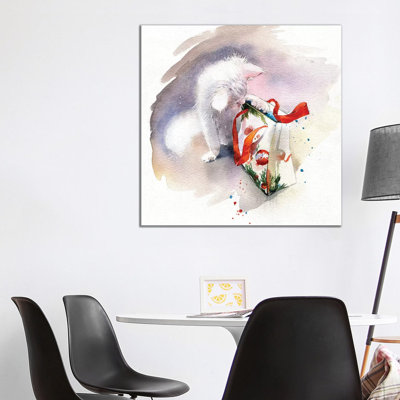 Gift by Marina Ignatova - Wrapped Canvas Print