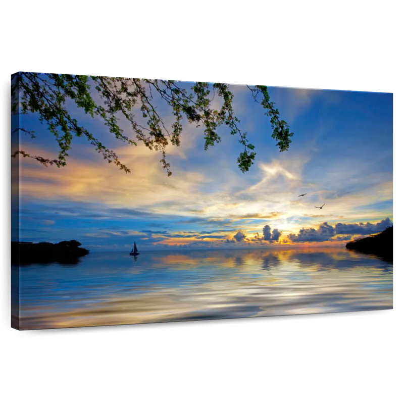 Gillard Sunrise In Curacao, H 30 po x l 45 po