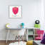 Art amusant, giclée encadrée de fraises par Carla Daly-846775529-846775530