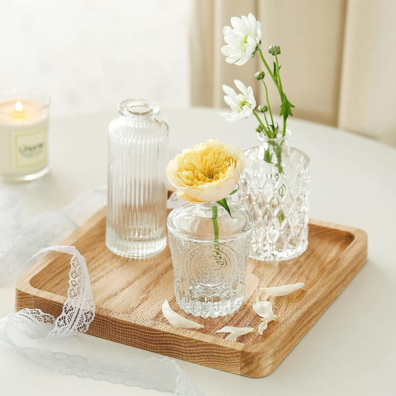 Vase de table en verre Kamarre