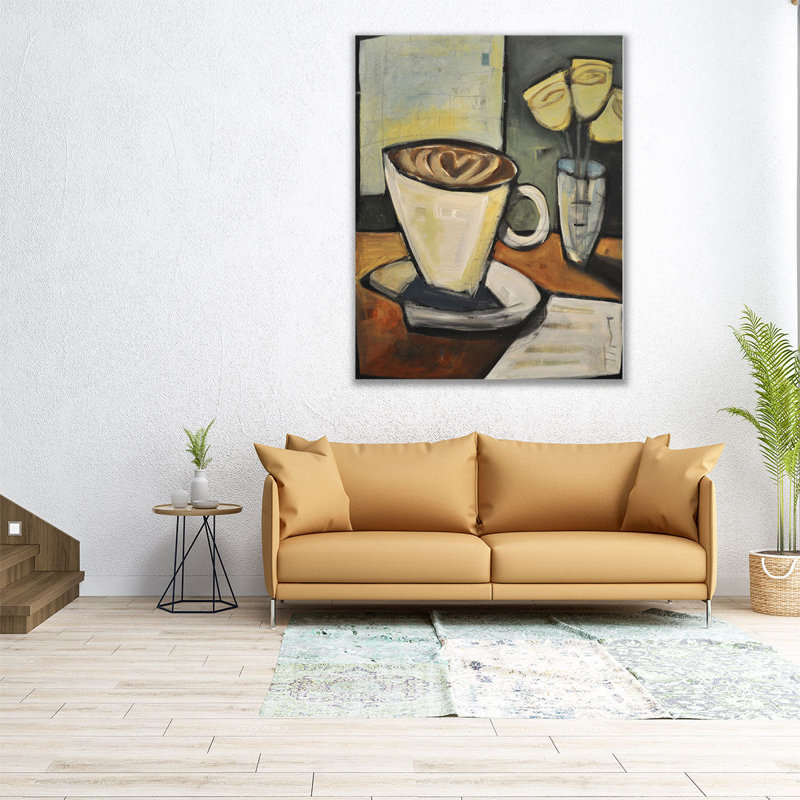 Java Love - Canvas Print Wall Art, 20" H x 16" W