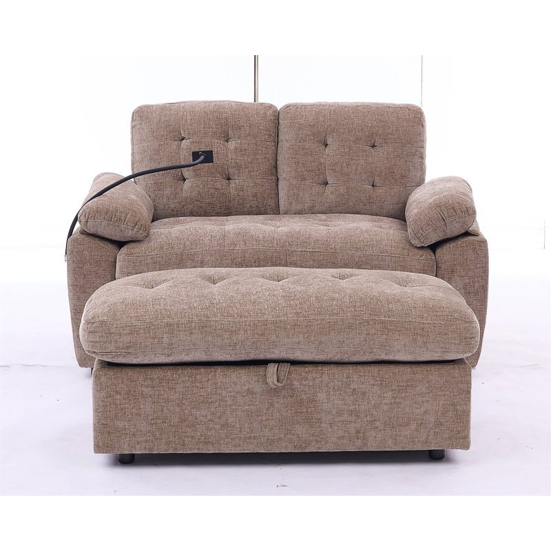 Fauteuil de loisir, Brun