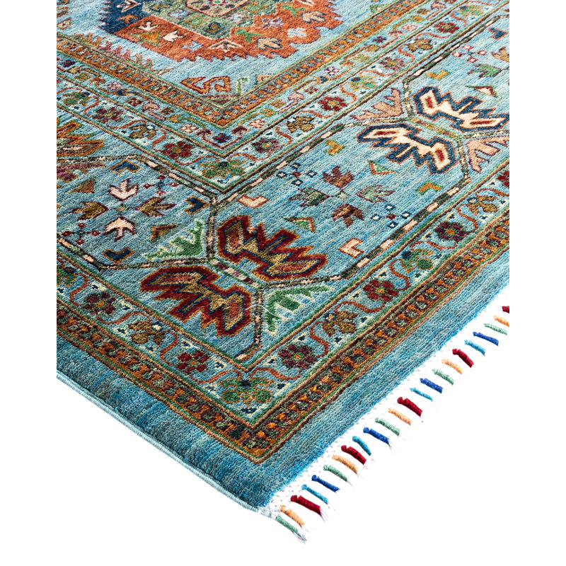 One-of-a-Kind Rectangle 8'9" X 12' Hand Knotted Area Rug