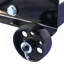 Élévateur pneumatique pneumatique 1000 lb Table élévatrice de capacité mobile pour VTT / motocyclettes, cric manuel / pneumatique robuste avec rampe amovible