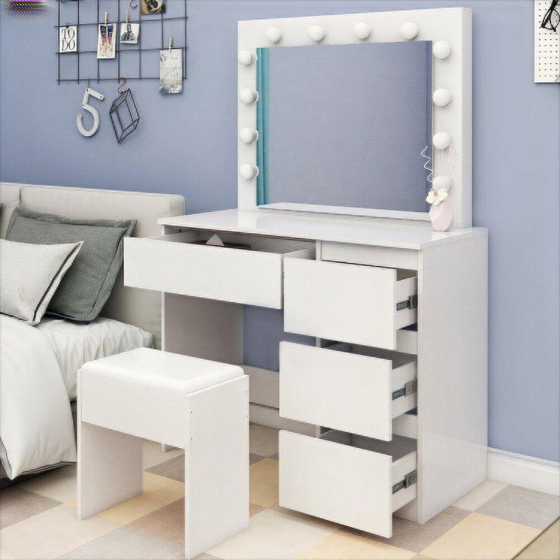 Mobley Dressing Table with Mirror