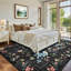 Tapis de couloir noir lavable 2 x 6 po-960729679