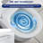 Intelligent One-Piece Elongated Smart Toilet with Laser Radar Auto Open/Close, Anti-Splash Foam Shield, Heated Seat, Warm Air Dryer