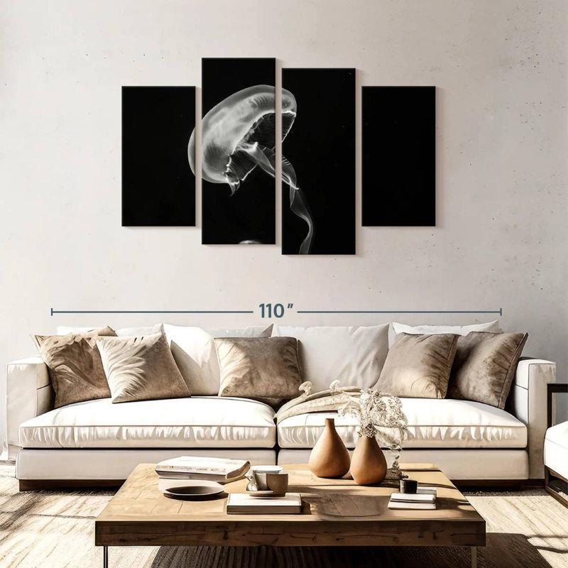 Brampt Jellyfish, 48" H x 75" W