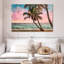 Plage envoûtante, reproduction sur toile-75755268