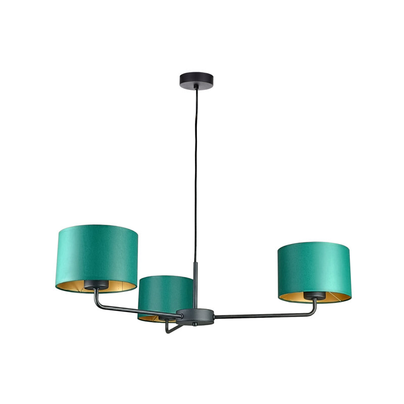 Almarie Chandelier, Green, 3