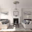 Médaillon de plafond Endurathane Classic, DO 44 1/2 po x P 4 po x P 4 po (convient aux auvents jusqu'à 8 1/4 po)-1611407288