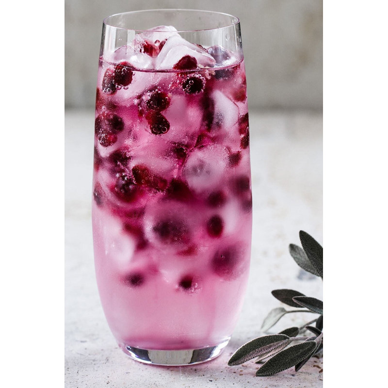 Soucoupe en verre Dilesh, ensemble de 6