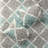 6 Piece Printed Quilt Set With Throw Pillows Aqua