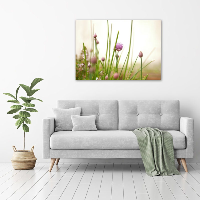 Chive - No Frame Print on Glass