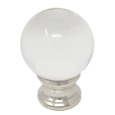 Abdia Crystal Ball Lamp Finial