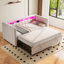 Upholstered Daybed with Trundle-736125231