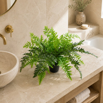 50cm Faux Plant in Pot Liner