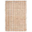 Tapis en jute tissé à la main résistant aux taches Tressie-593758882