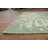 Contemporary Green Abstract Area Rug 4x6 Ft Handmade Oriental Wool Carpet