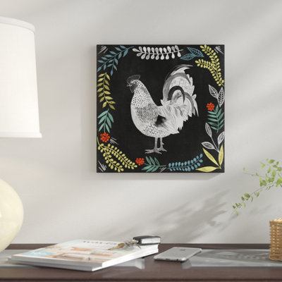 « tableau noir campagne iv », impression sur toile