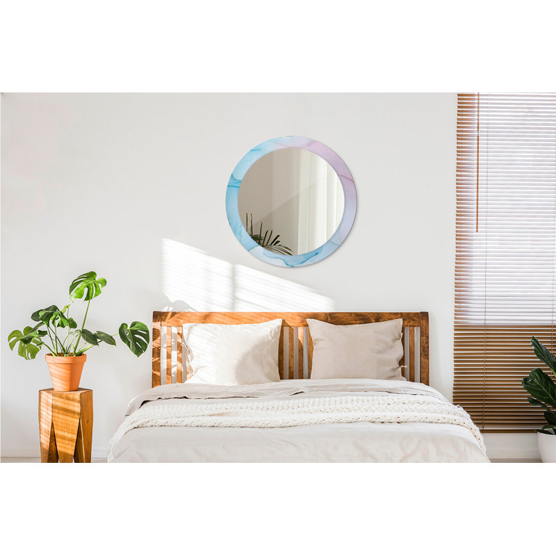 Huldar Glass Flat Wall Mirror