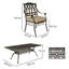 8 - Person Patio Dining Set with