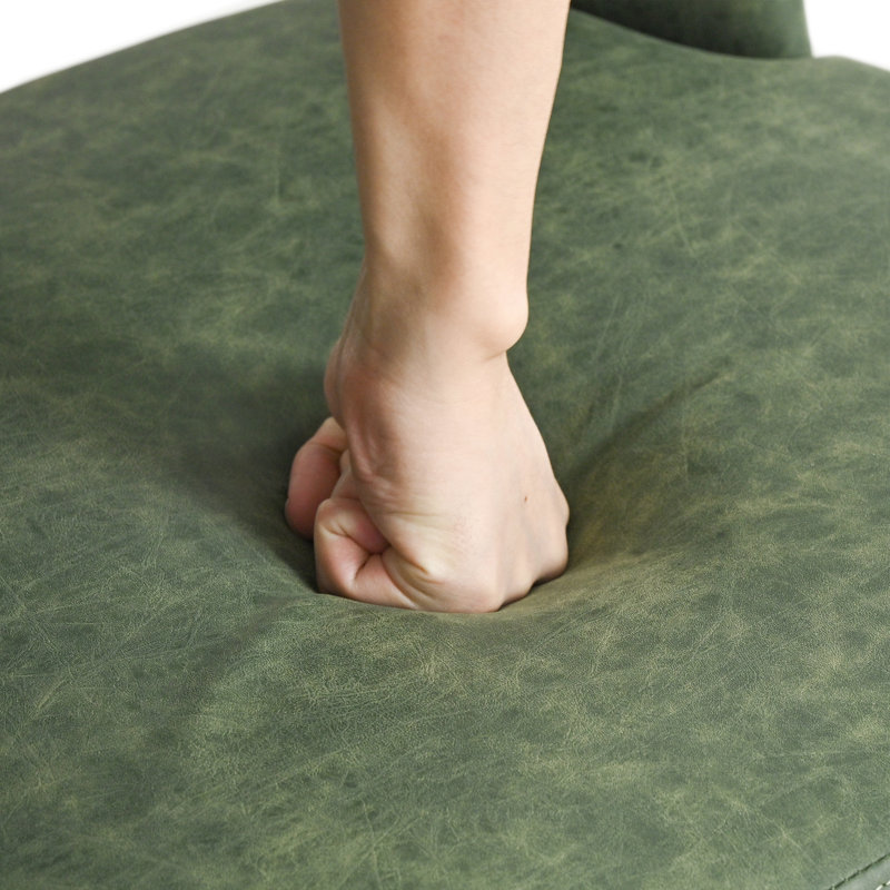 Chaise de salle à manger rembourrée Mason, 2, Vert