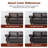 71.5'' Wide Fabric Couch Rolled Arm Sofa-70778743