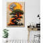 Peinture décorative sur toile