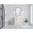 Boston 36 In. W X 22 In. D Left Offset Sink Bathroom Vanity In Alabaster With Cove Edge Quartz-109318156