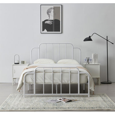 Gurtha Metal Platform Bed