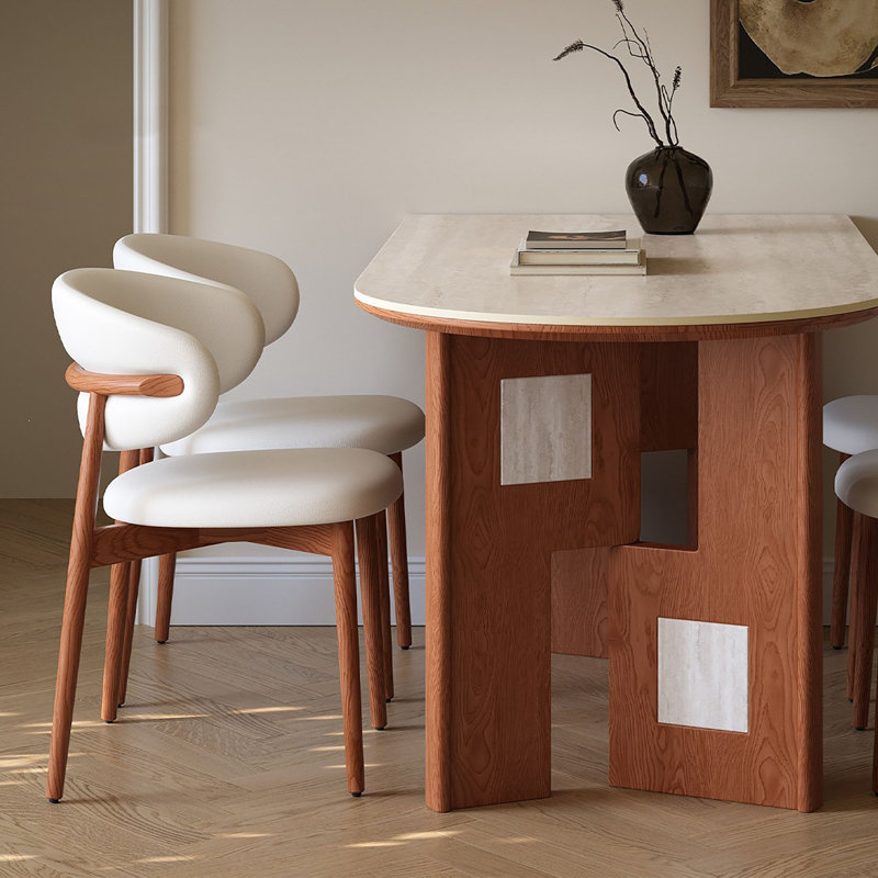 Table Mid-Century Stone Island, 29.5" H x 63" W x 31.5" D, 5
