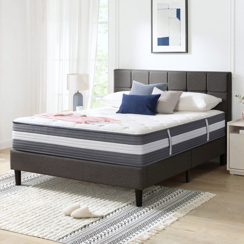 Matelas hybride gel rafraîchissant 10 po Zinus, Grand, 10"