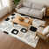 Premium Machine Washable Slesnick AMF1670 Geometric Rug