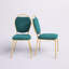 Chaises d'appoint rembourrées en velours Kayda-1392193948