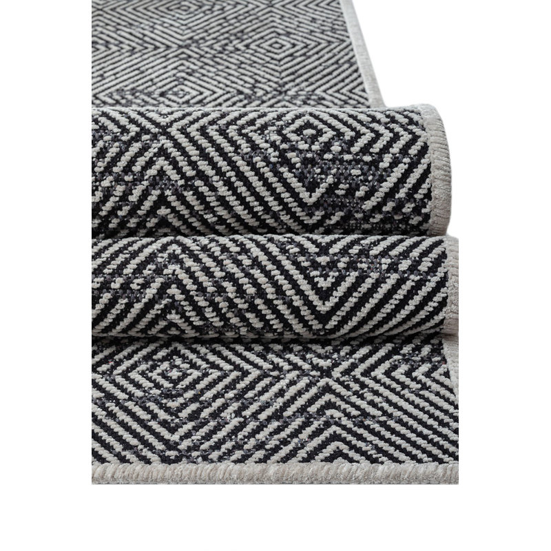 Naysa Solid Colour Area Rug, Rectangle 200 x 290cm