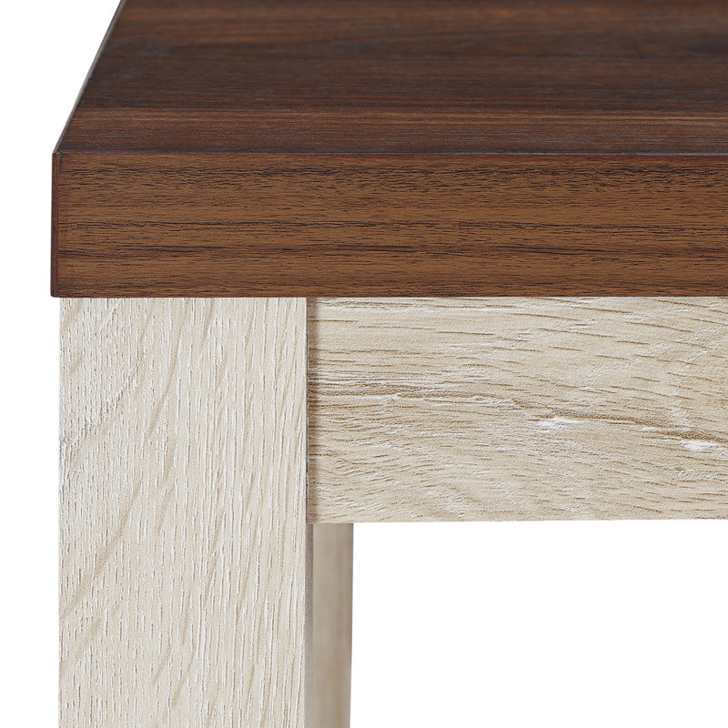 Braemar Console Table, White Oak