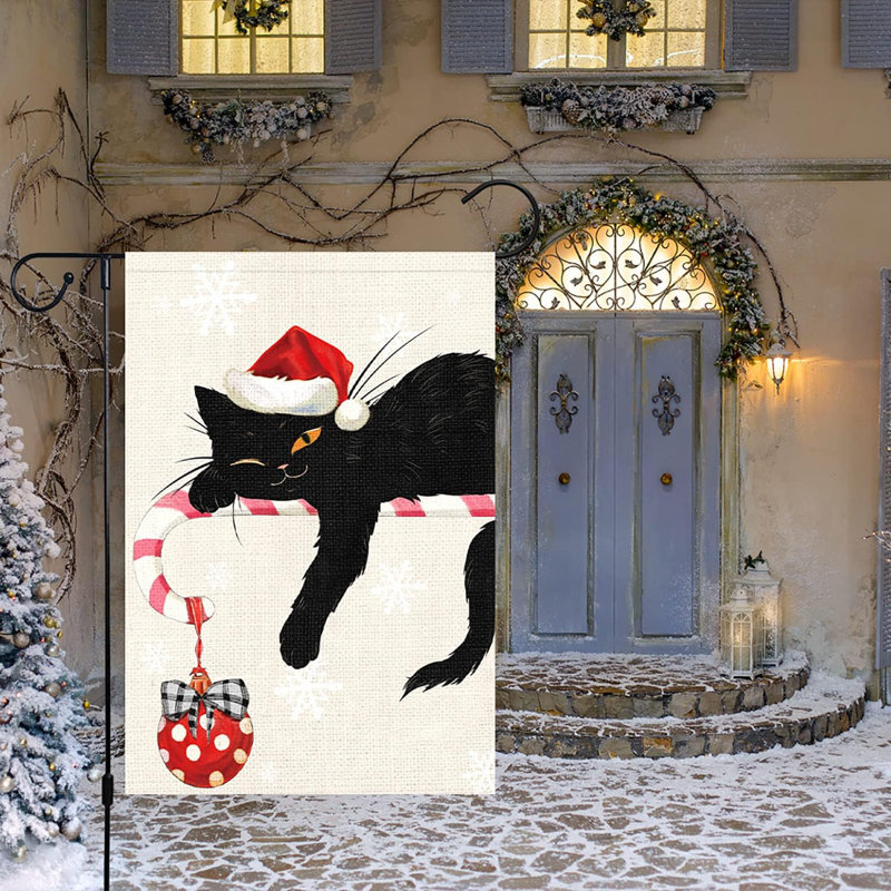 Merry Christmas Garden Flag Double Face