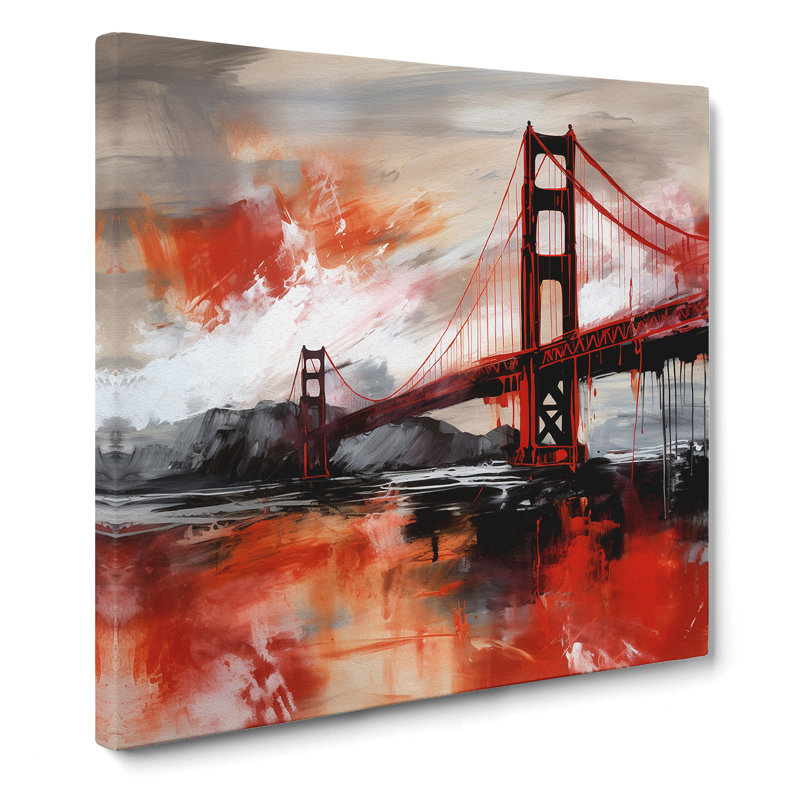 Modern Wall Art - Wrapped Canvas, 50cm H x 50cm W x 3cm D