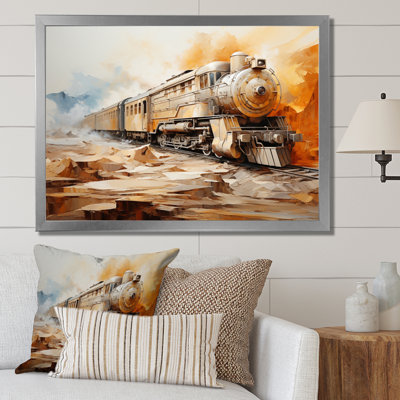 " Abstract Train Elemental Express II "