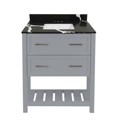 Ensemble de meuble-lavabo simple 31 po aguallo