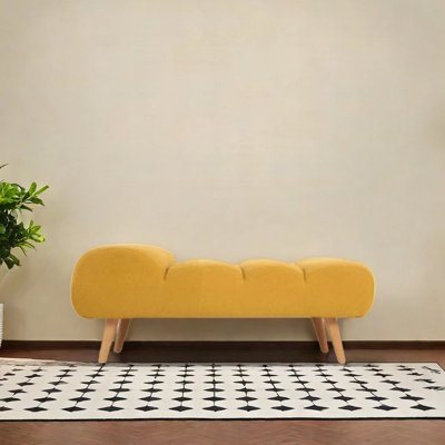 Banc en bois simple pour les sièges