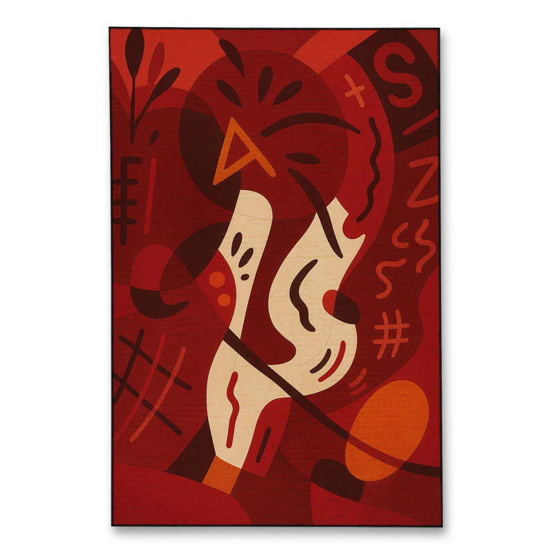 Tapis tissé à la main Mosso, 3'3" x 9'10"