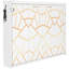 Grand lit moderne blanc, motif, conduit sous, grand lit encastré blanc, dessous-130149966-130149965