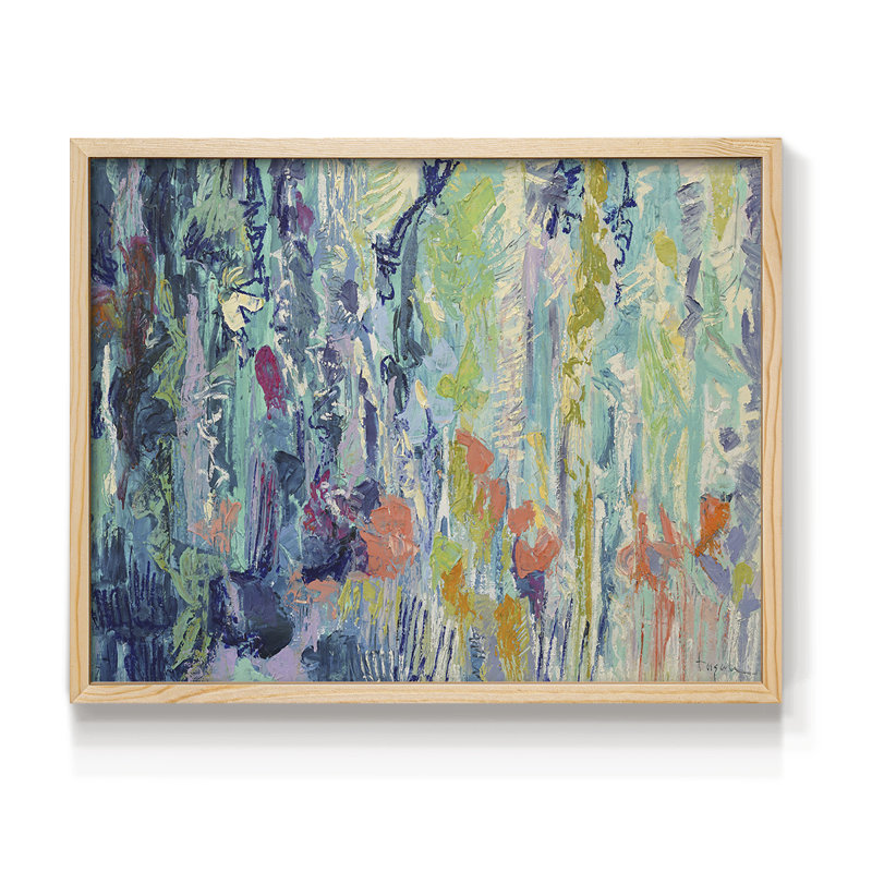 Downpour Butterflies -Framed Print - Restickable