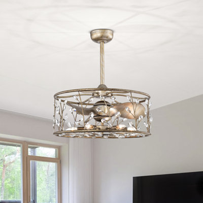 Gilchrist 19.5'' Ceiling Fan with Light Kit